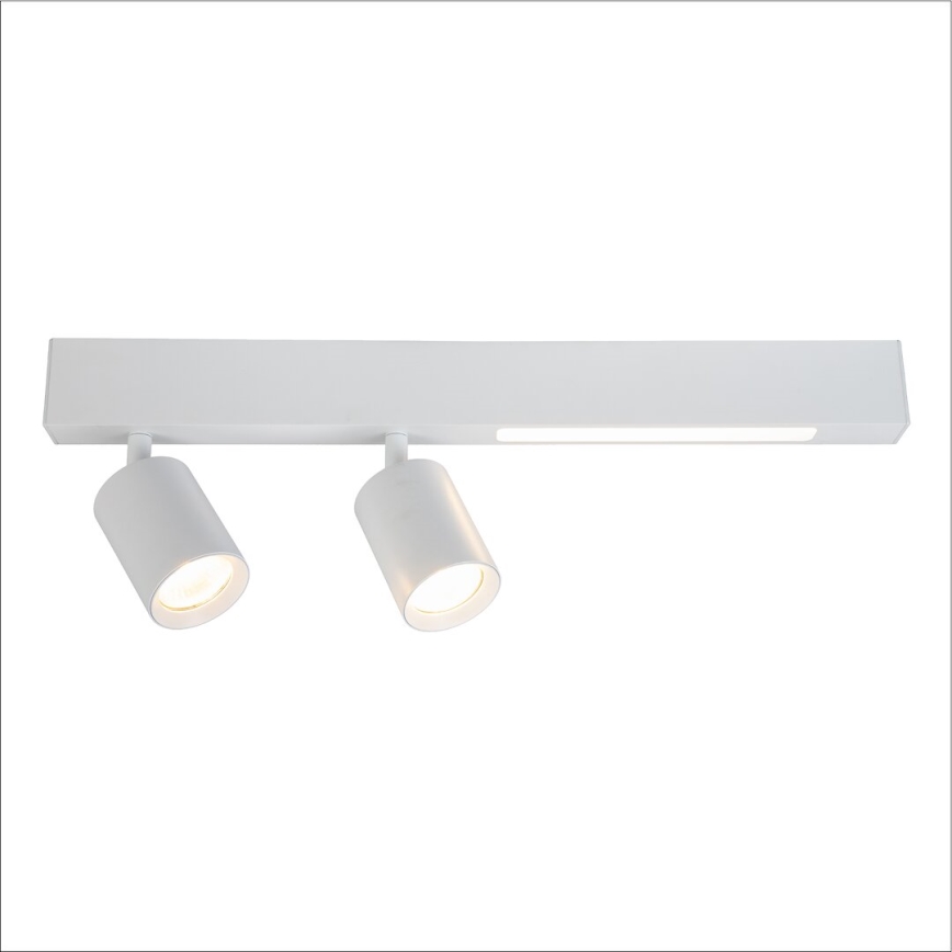 Foco LED MAGNET LED/5W/230V + 2xGU10/60W 3000/4000K blanco
