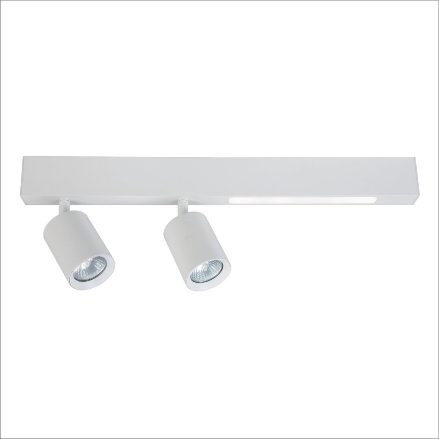 Foco LED MAGNET LED/5W/230V + 2xGU10/60W 3000/4000K blanco
