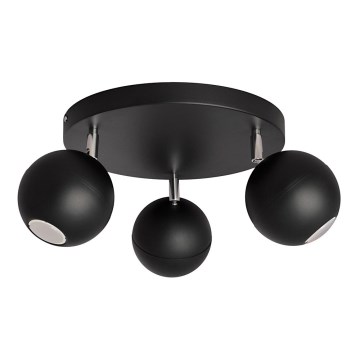 Foco LED MIDWAY 3xGU10/4,8W/230V negro