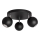 Foco LED MIDWAY 3xGU10/4,8W/230V negro