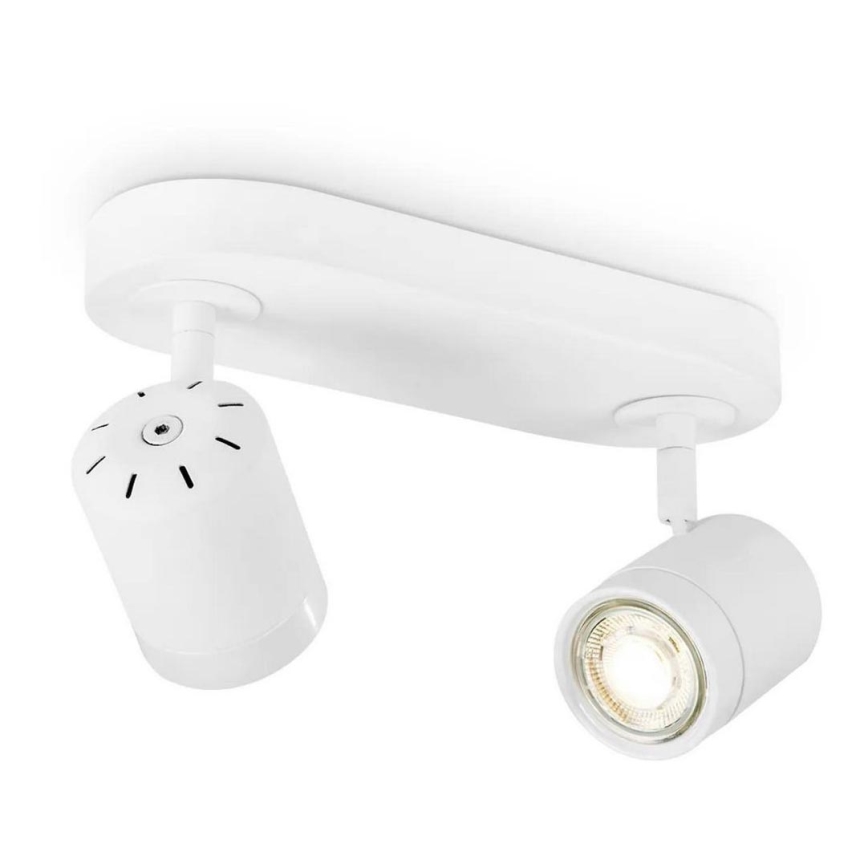 Foco LED regulable MANU 2xGU10/5,8W/230V blanco