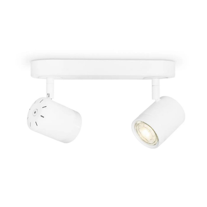 Foco LED regulable MANU 2xGU10/5,8W/230V blanco
