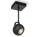 Foco LED regulable NOP 1xGU10/5,8W/230V negro