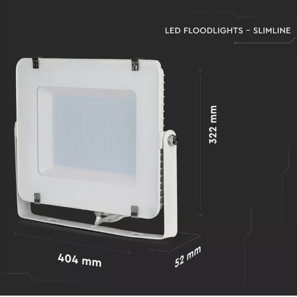 Foco LED SAMSUNG CHIP LED/150W/230V 3000K IP65 blanco