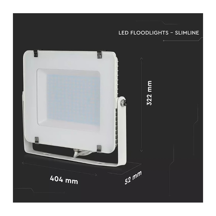Foco LED SAMSUNG CHIP LED/150W/230V 3000K IP65 blanco