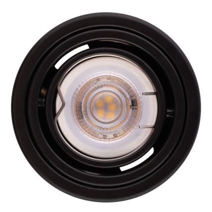 Foco LED TUBA 1xGU10/5W/230V 2700K negro