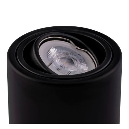 Foco LED TUBA 1xGU10/5W/230V 2700K negro