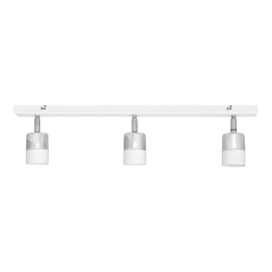 Foco LED TUBSSON 3xGU10/4,8W/230V blanco/cromo brillante