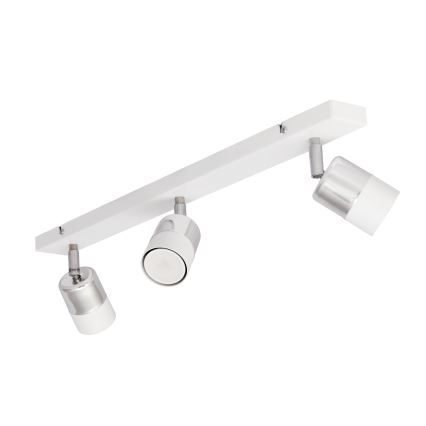 Foco LED TUBSSON 3xGU10/4,8W/230V blanco/cromo brillante