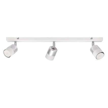 Foco LED TUBSSON 3xGU10/4,8W/230V blanco/cromo brillante