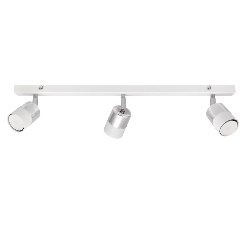 Foco LED TUBSSON 3xGU10/4,8W/230V blanco/cromo brillante