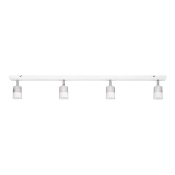 Foco LED TUBSSON 4xGU10/4,8W/230V blanco/cromo brillante