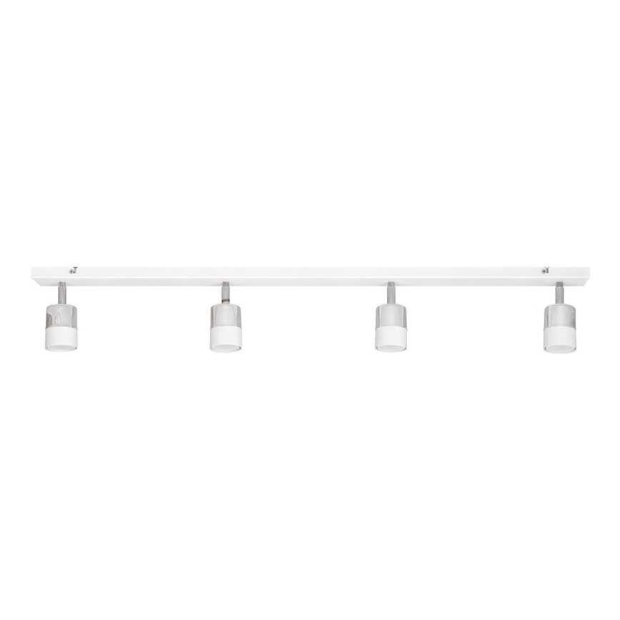 Foco LED TUBSSON 4xGU10/4,8W/230V blanco/cromo brillante