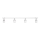 Foco LED TUBSSON 4xGU10/4,8W/230V blanco/cromo brillante