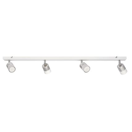 Foco LED TUBSSON 4xGU10/4,8W/230V blanco/cromo brillante