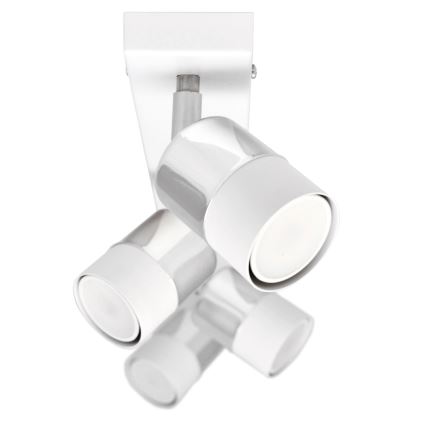 Foco LED TUBSSON 4xGU10/4,8W/230V blanco/cromo brillante