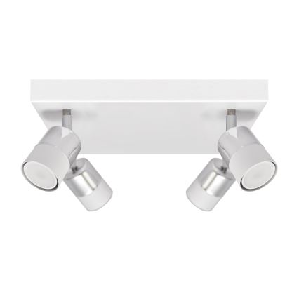 Foco LED TUBSSON 4xGU10/4,8W/230V blanco/cromo brillante