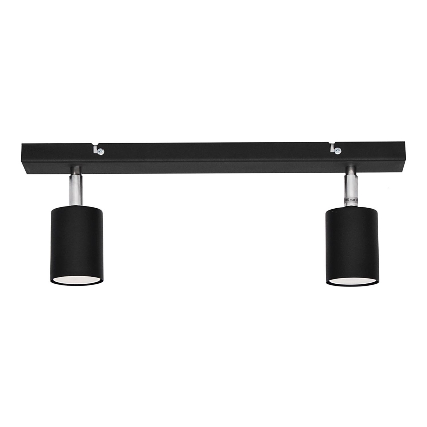 Foco LED TUNE 2xGU10/4,8W/230V negro