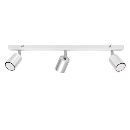 Foco LED TUNE 3xGU10/4,8W/230V cromo mate/blanco