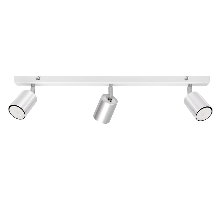 Foco LED TUNE 3xGU10/4,8W/230V cromo mate/blanco