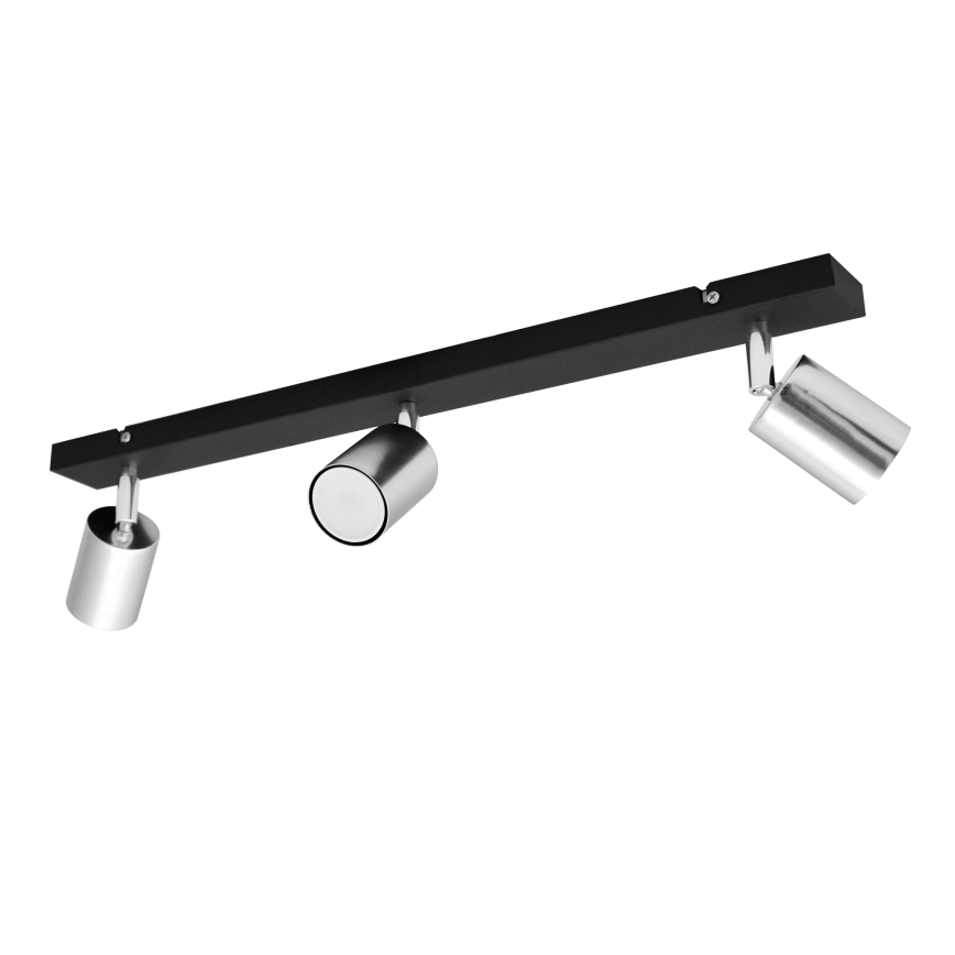Foco LED TUNE 3xGU10/4,8W/230V cromo mate/negro