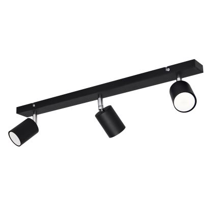 Foco LED TUNE 3xGU10/4,8W/230V negro