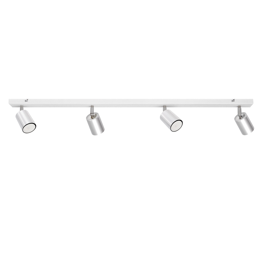 Foco LED TUNE 4xGU10/4,8W/230V cromo mate/blanco