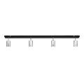 Foco LED TUNE 4xGU10/4,8W/230V cromo mate/negro