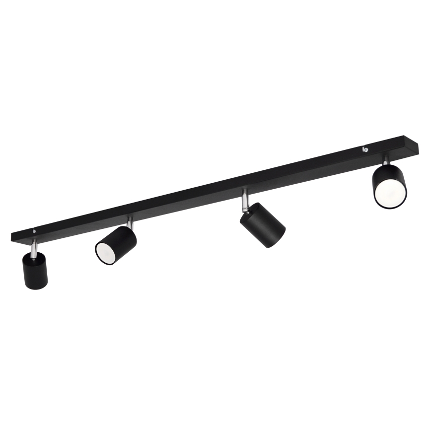 Foco LED TUNE 4xGU10/4,8W/230V negro