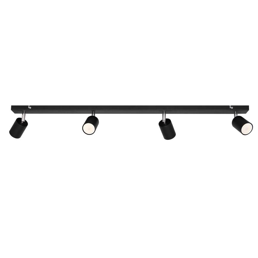 Foco LED TUNE 4xGU10/4,8W/230V negro