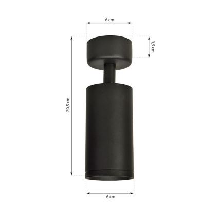 Foco MICA 1xGU10/25W/230V