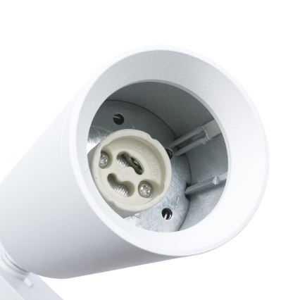 Foco MICA para sistema de rieles 1xGU10/25W/230V monofásico blanco