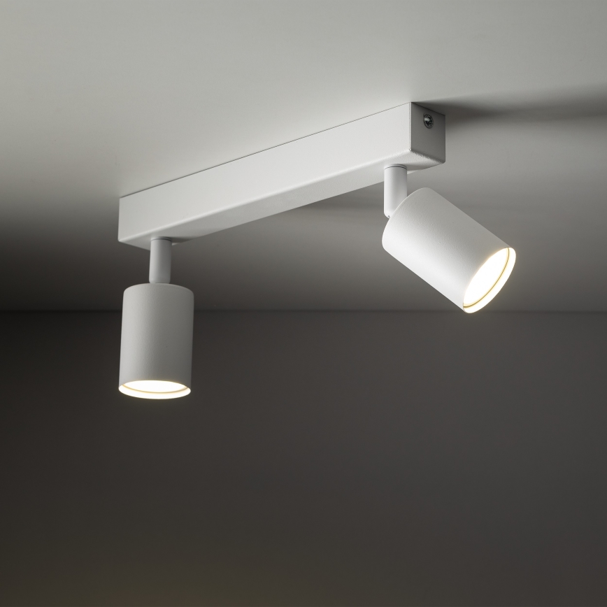 Foco NEX 2xGU10/10W/230V blanco