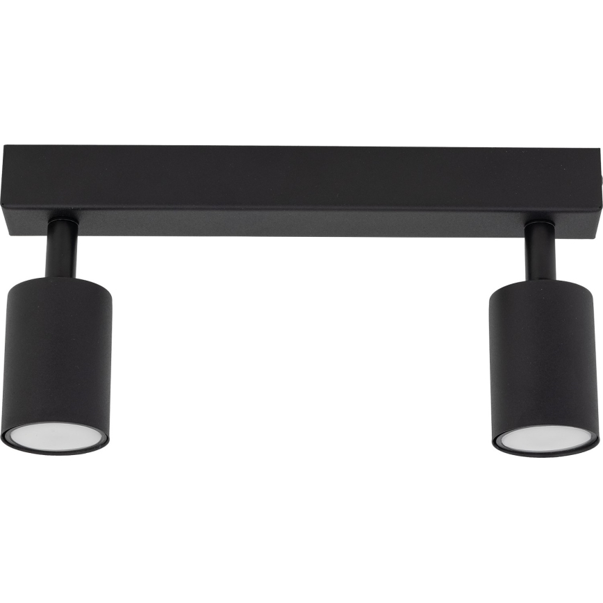 Foco NEX 2xGU10/10W/230V negro