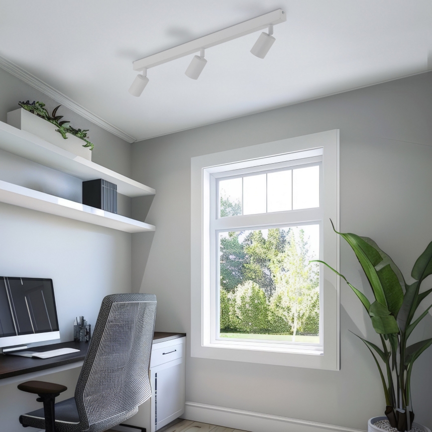 Foco NEX 3xGU10/10W/230V blanco