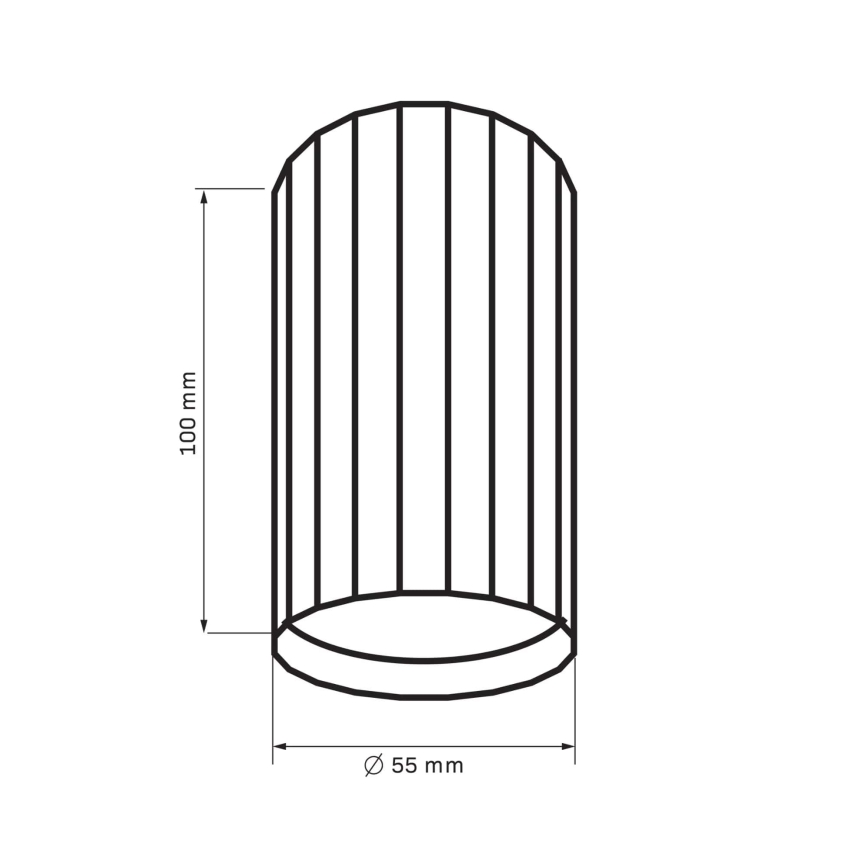 Foco NICEA 1xGU10/10W/230V blanco
