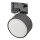 Foco para sistema de raíles monofásico AVIA 1xGX53/15W/230V negro