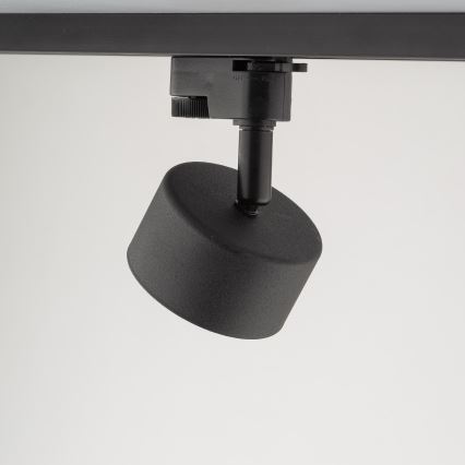 Foco para sistema de raíles monofásico AVIA 1xGX53/15W/230V negro