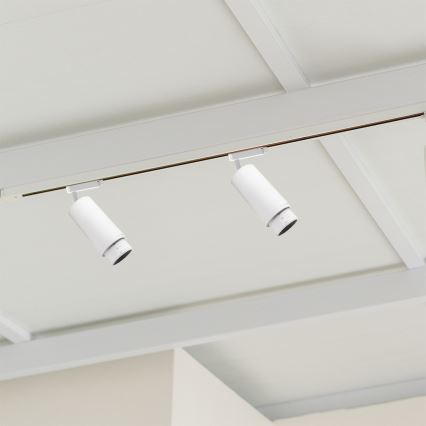 Foco para sistema de rieles MICA 1xGU10/25W/230V monofásico blanco
