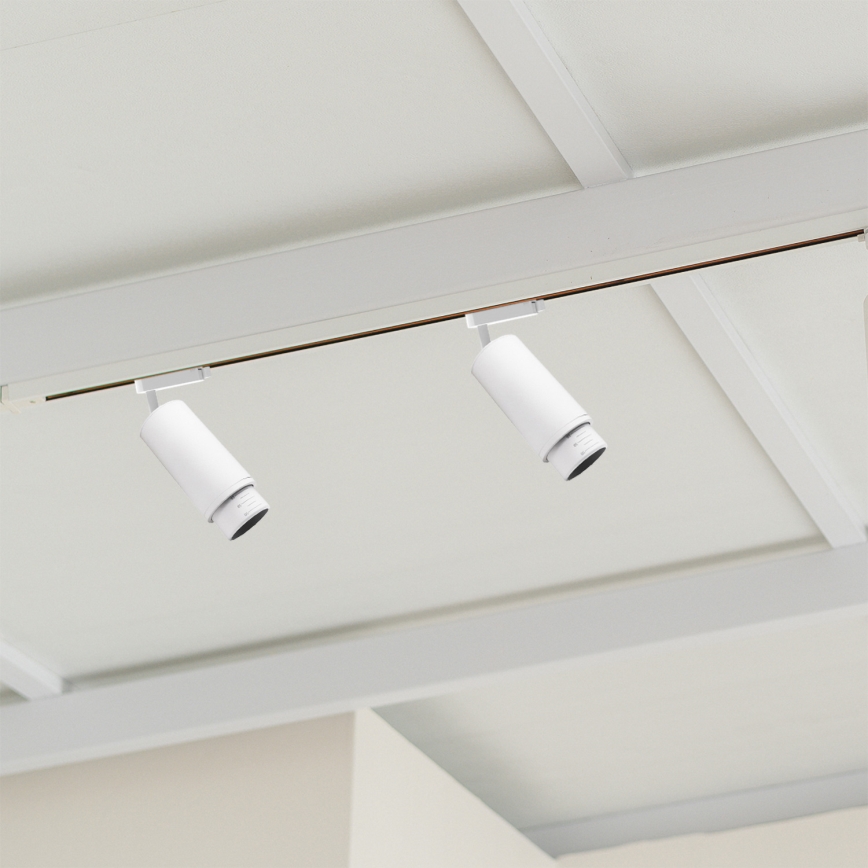 Foco para sistema de rieles MICA 1xGU10/25W/230V monofásico blanco