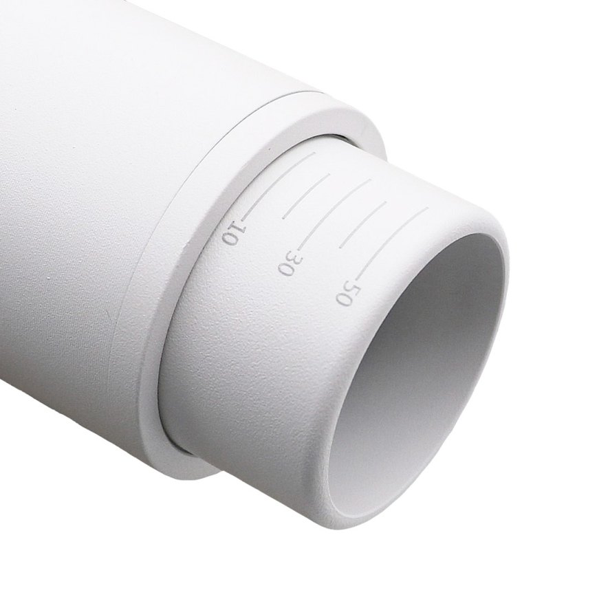 Foco para sistema de rieles MICA 1xGU10/25W/230V monofásico blanco