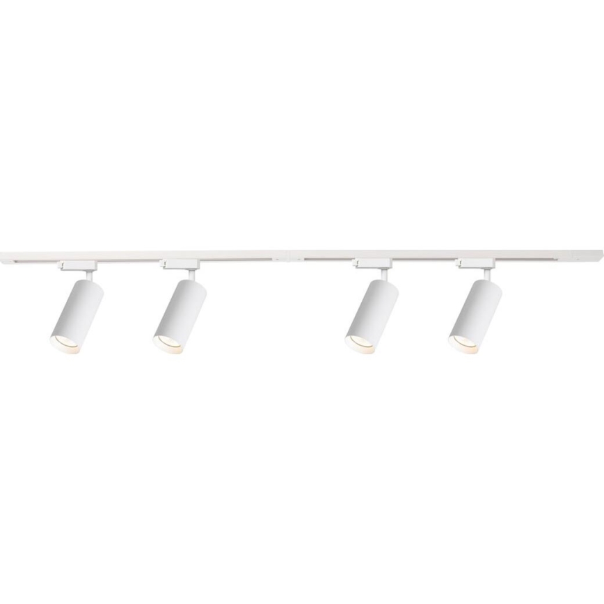 Foco para sistema de rieles MICA 4xGU10/10W/230V blanco