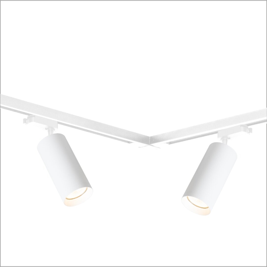 Foco para sistema de rieles MICA 4xGU10/10W/230V blanco
