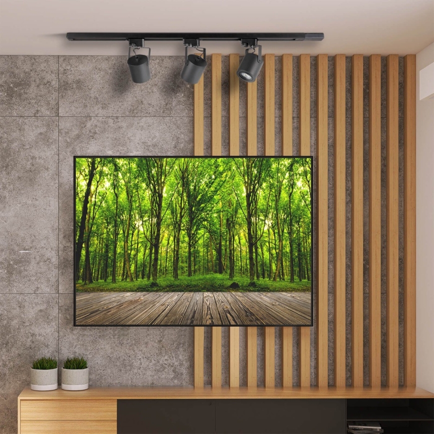 Foco para sistema de rieles MINOR 1xGU10/10W/230V negro