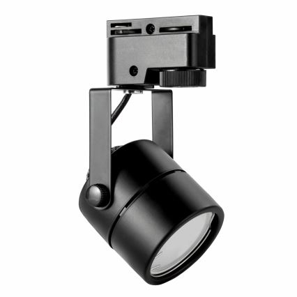 Foco para sistema de rieles PRAHA 3xGU10/10W/230V negro