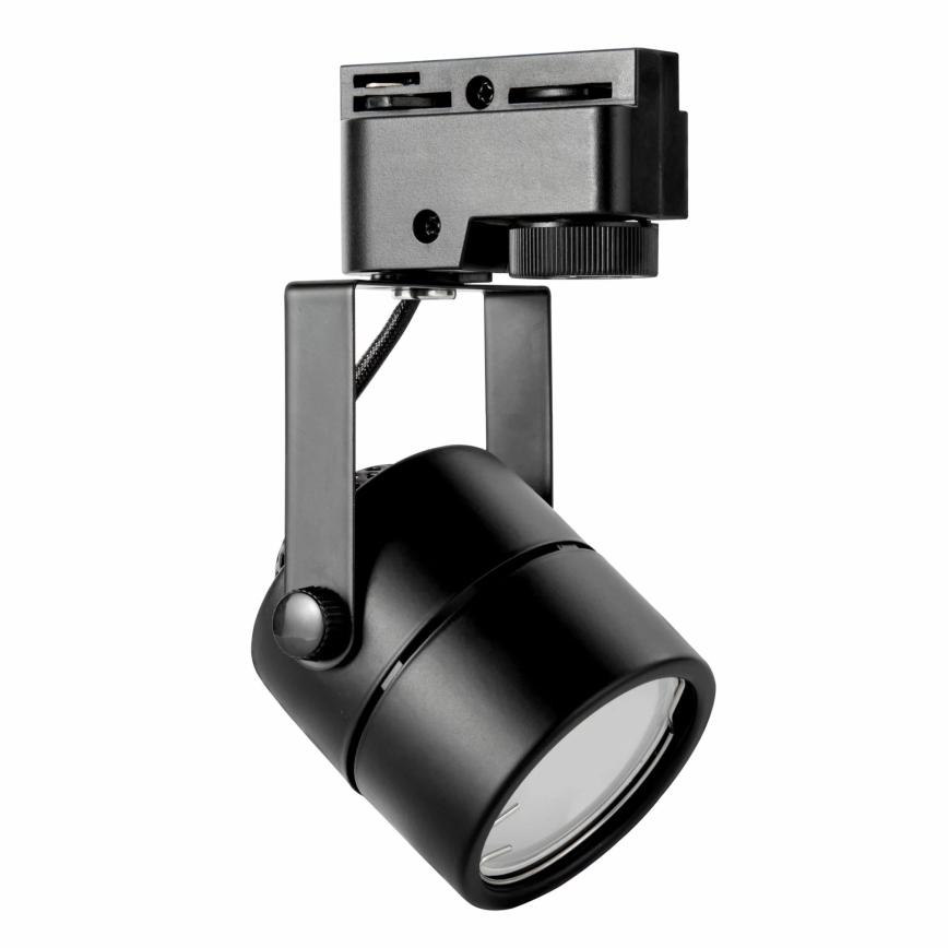Foco para sistema de rieles PRAHA 3xGU10/10W/230V negro