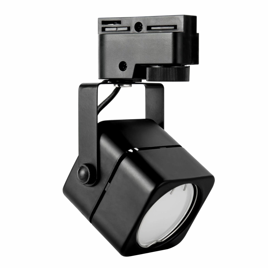 Foco para sistema de rieles VIENNA 3xGU10/10W/230V negro