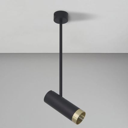 Foco PORTO 1xGU10/10W/230V negro