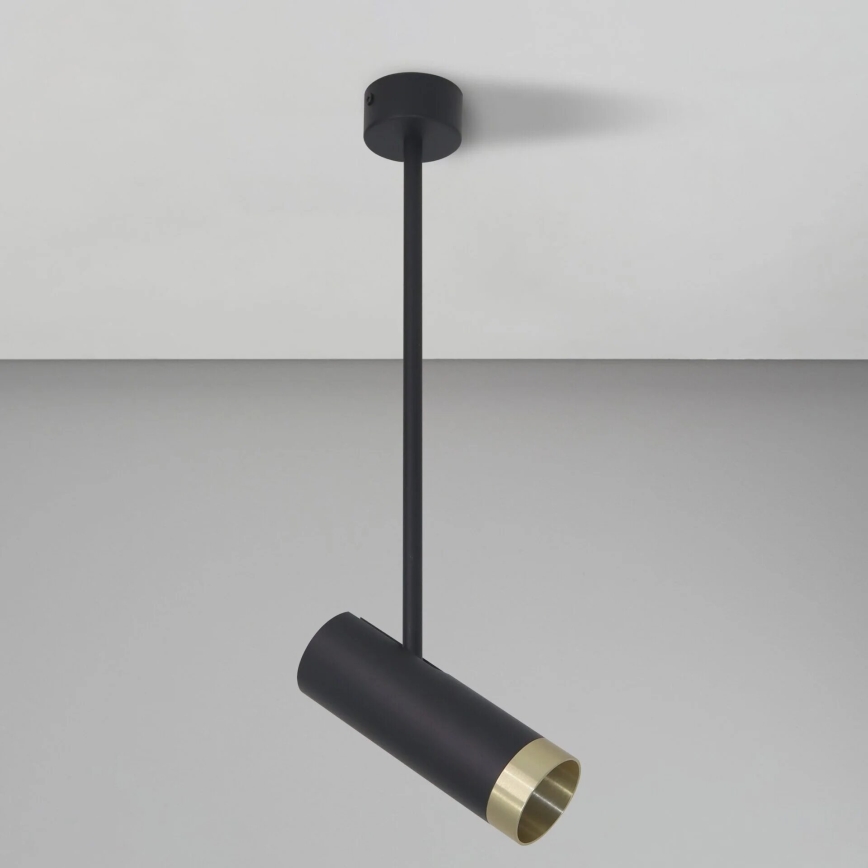 Foco PORTO 1xGU10/10W/230V negro