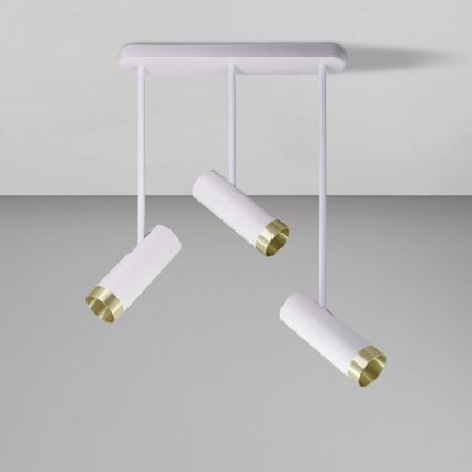 Foco PORTO 3xGU10/10W/230V blanco